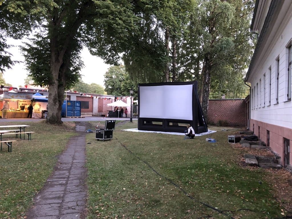 Utekino Oppblåsbart Lerret 6 × 4 × 6 m